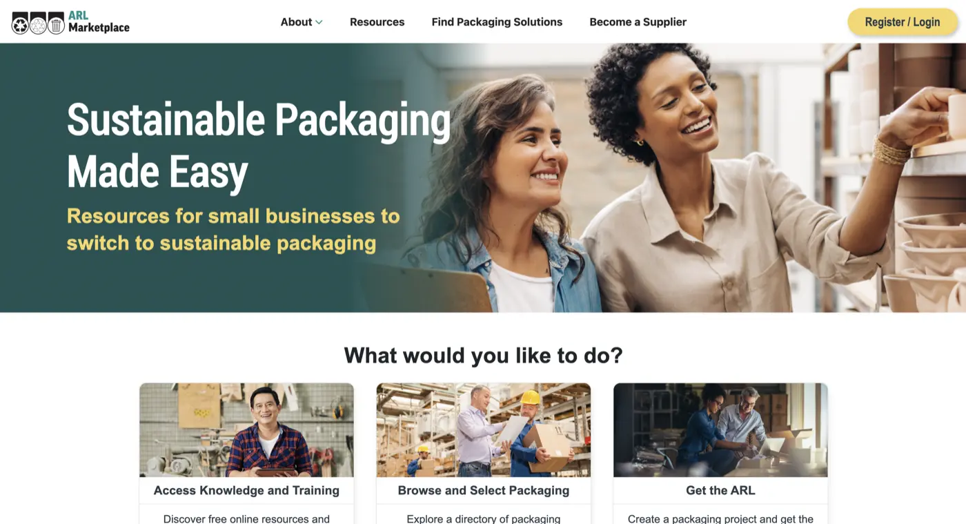ARL Marketplace project screenshot